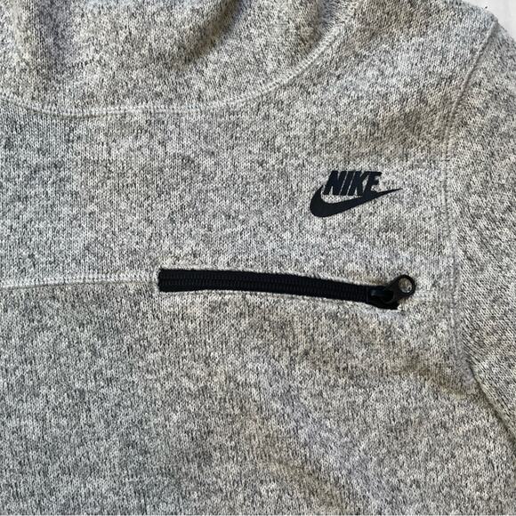 Nike Funnel Neck Fleece Sweater Size Small - Picture 2 of 6